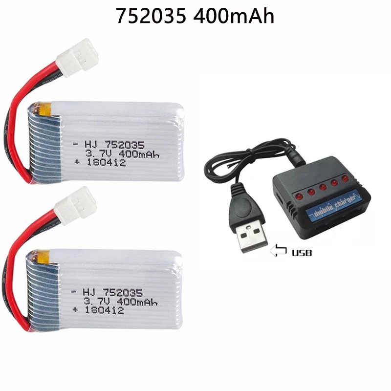 Batteria per Drone 752035 3.7V - Eachine Drone E58 recensione e prezzo