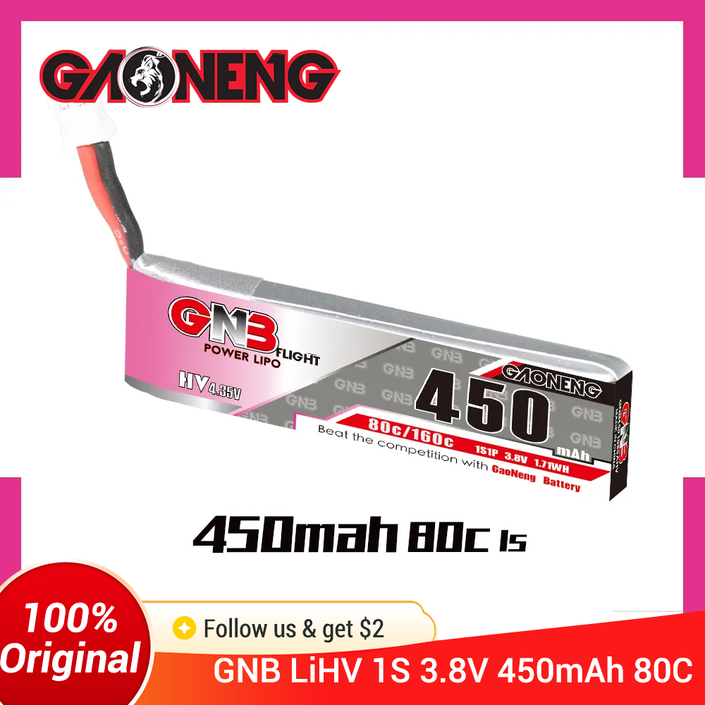 GAONENG GNB 1S 450mAh 80C/160C - Drone Battery 3S recensione e prezzo