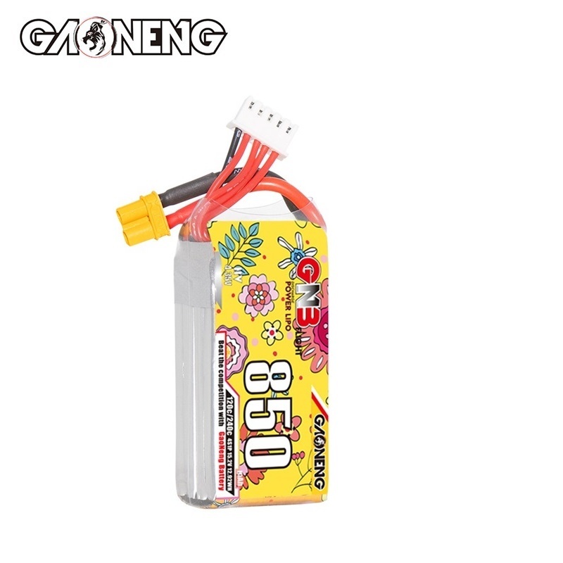 Batteria Lipo GNB 4S 15.2V 850 - Drone Battery 3S recensione e prezzo