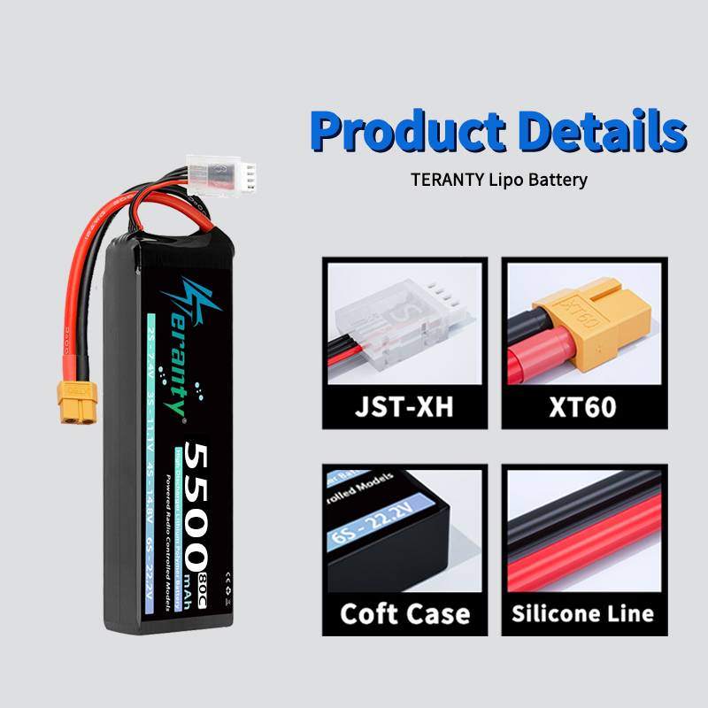 1/2 pezzi Batteria Lipo TERANT - Drone Battery 3S recensione e prezzo